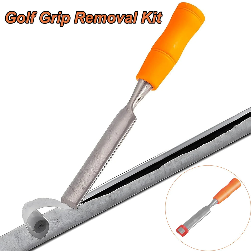 Golf Grip Tape Removal Tool – Steel Stripper for Regripping