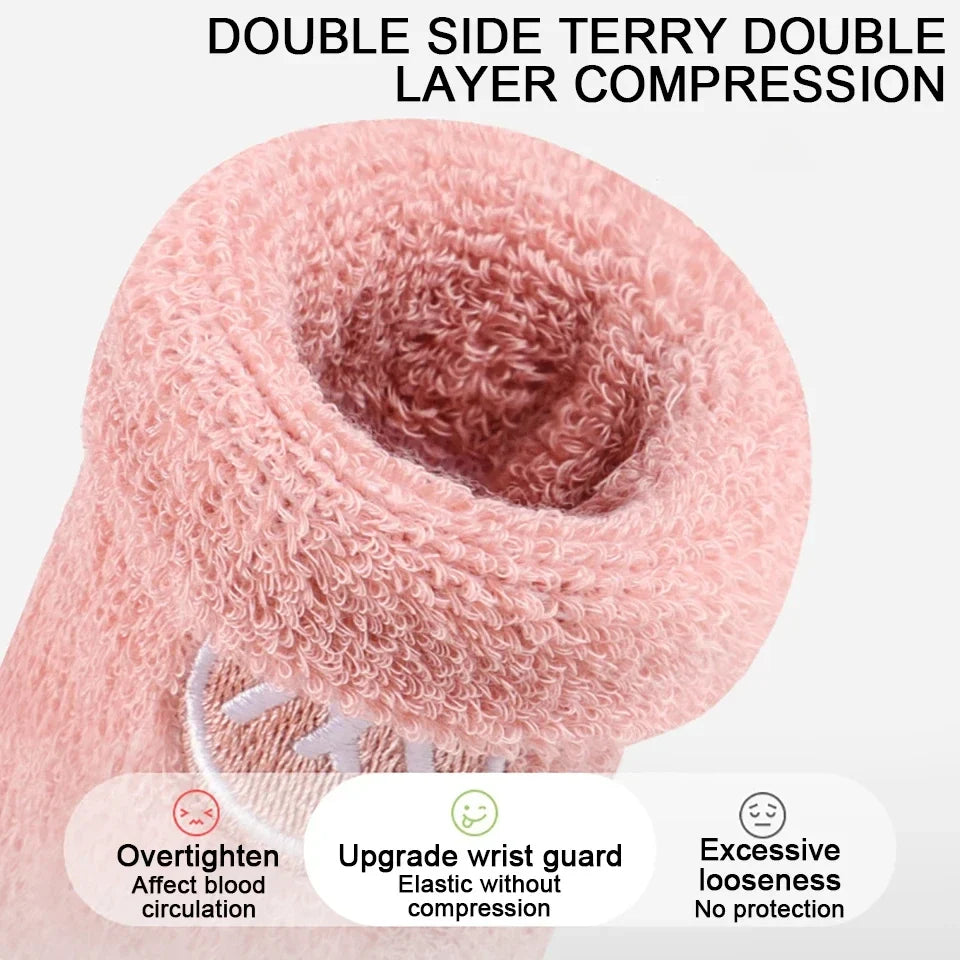 GOBYGO Exercise Headband Wristband Set