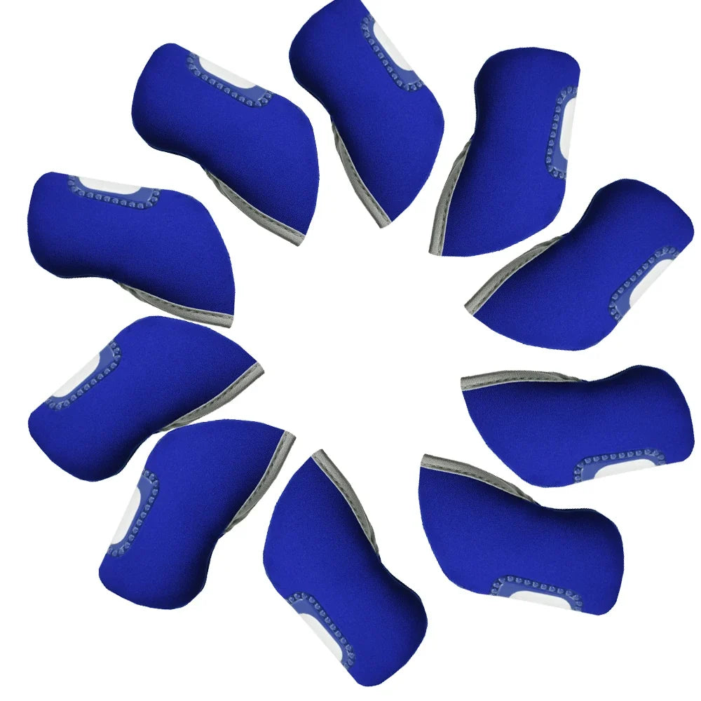 Golf Club Head Covers – Neoprene, Set of 10