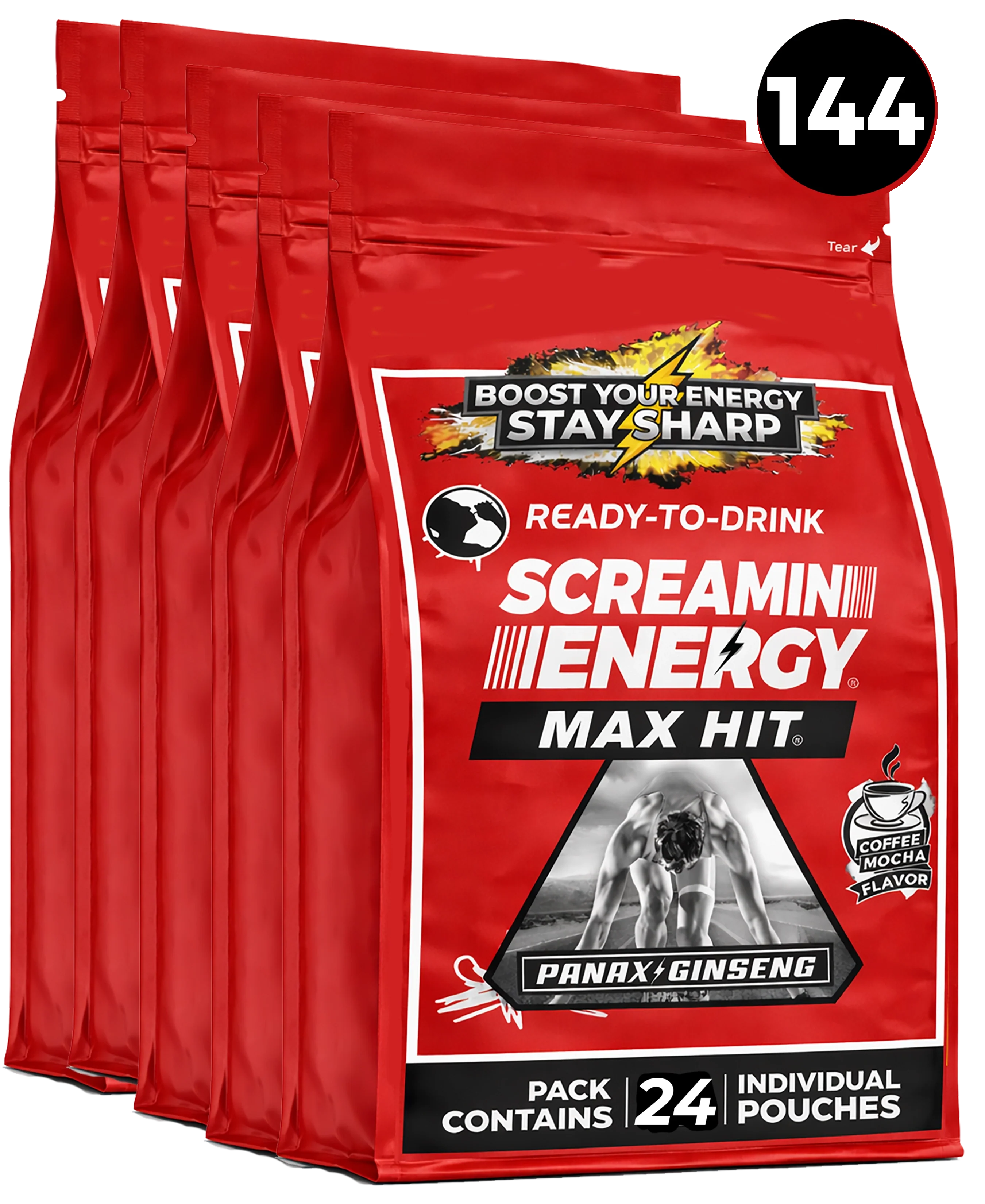 Screamin Energy Coffee Mocha