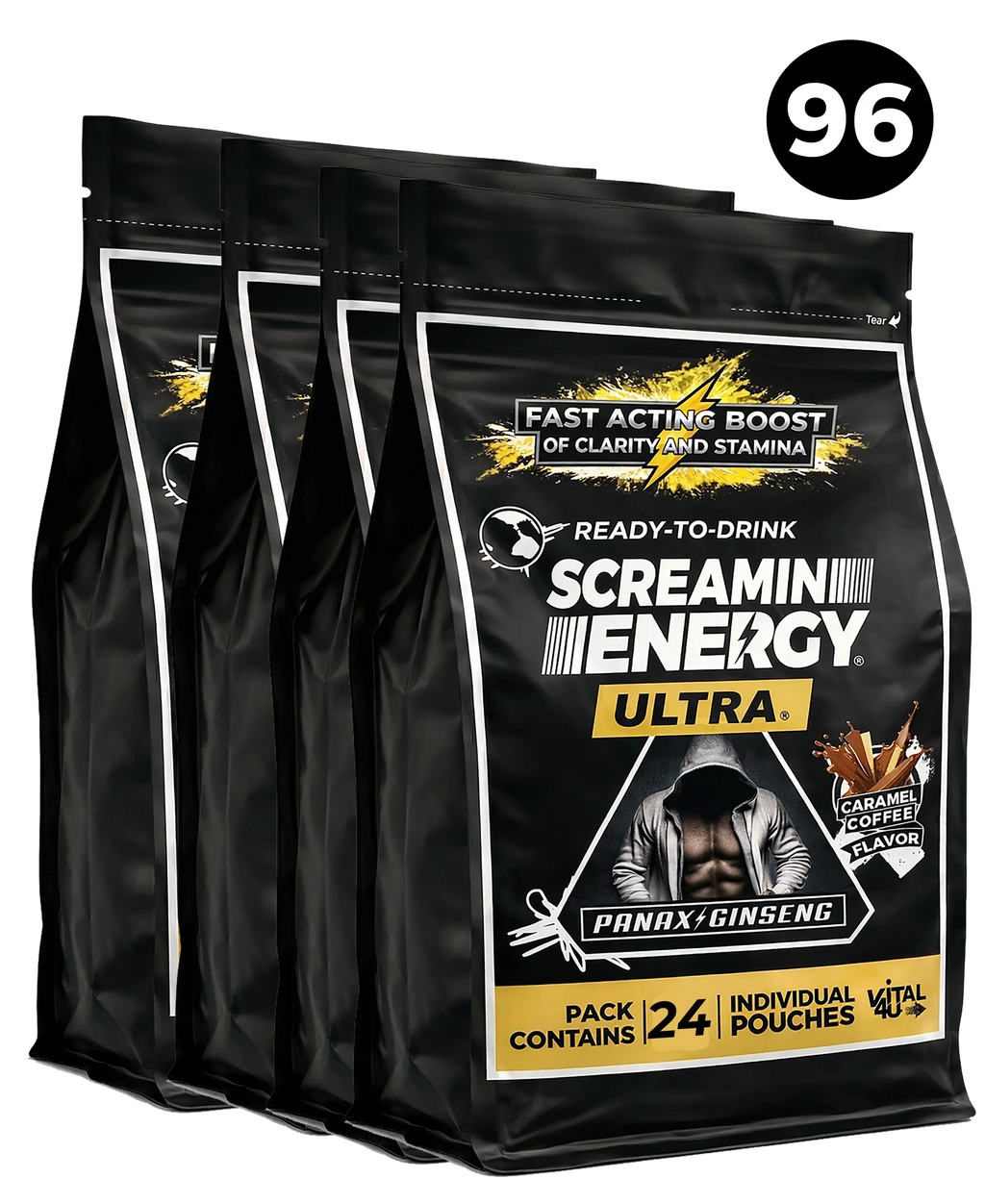 Screamin Energy Ultra Caramel Coffee