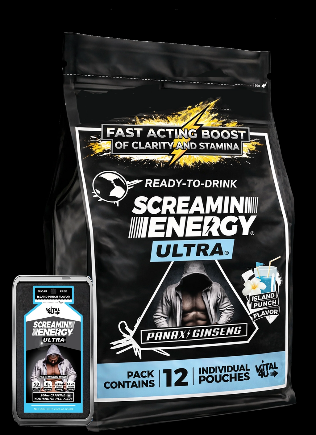 Screamin Energy Ultra Island Punch