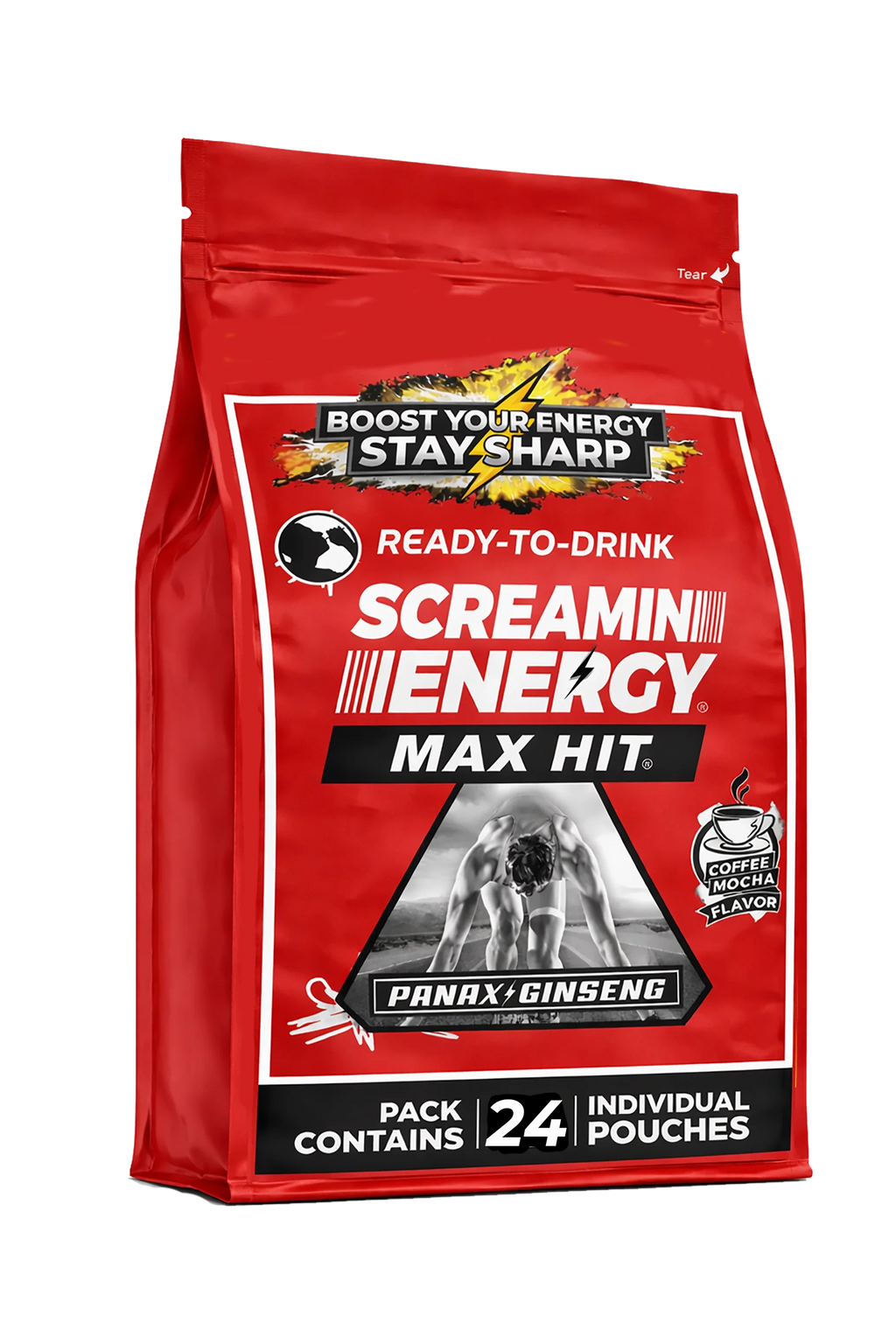 Screamin Energy Coffee Mocha