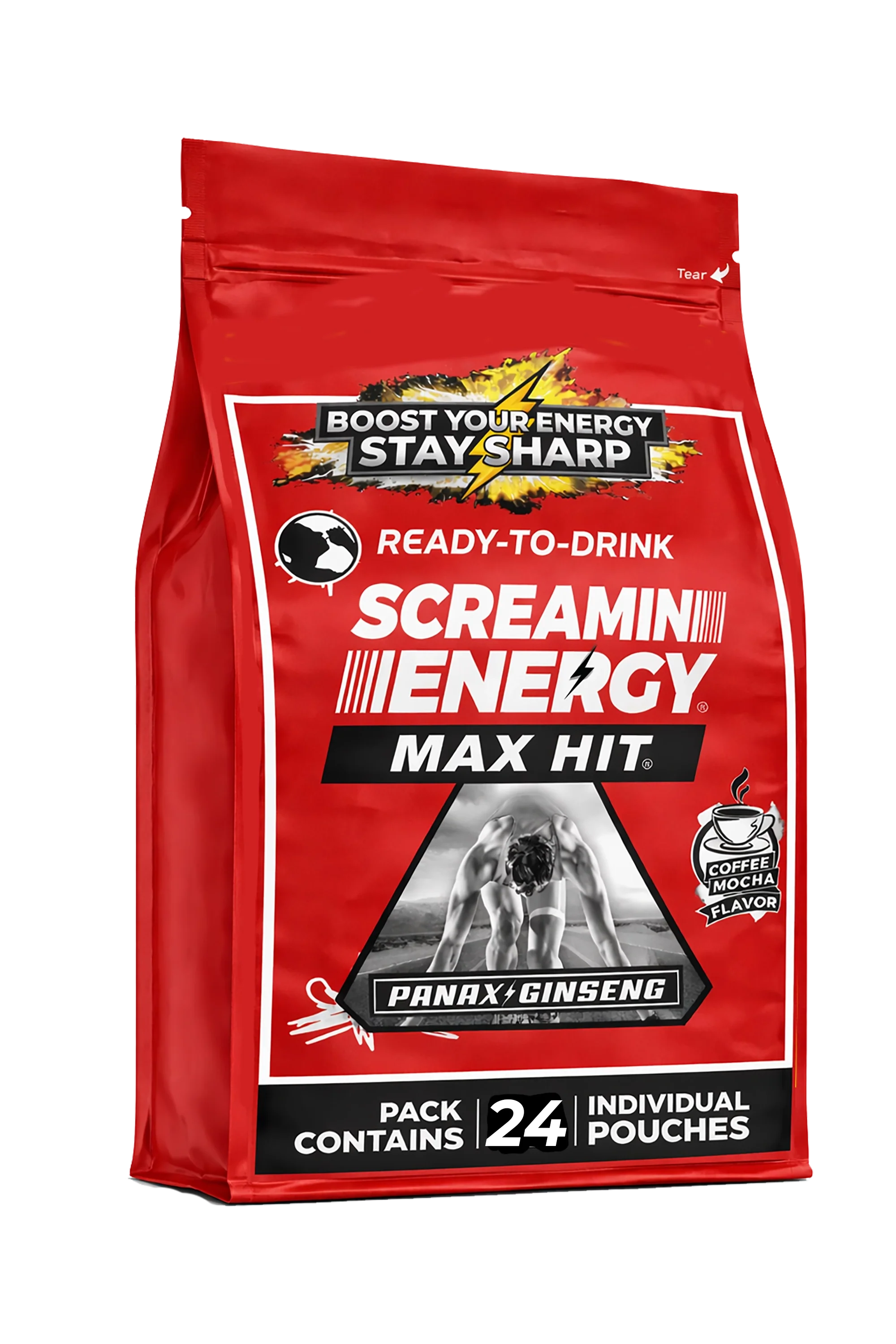 Screamin Energy Coffee Mocha