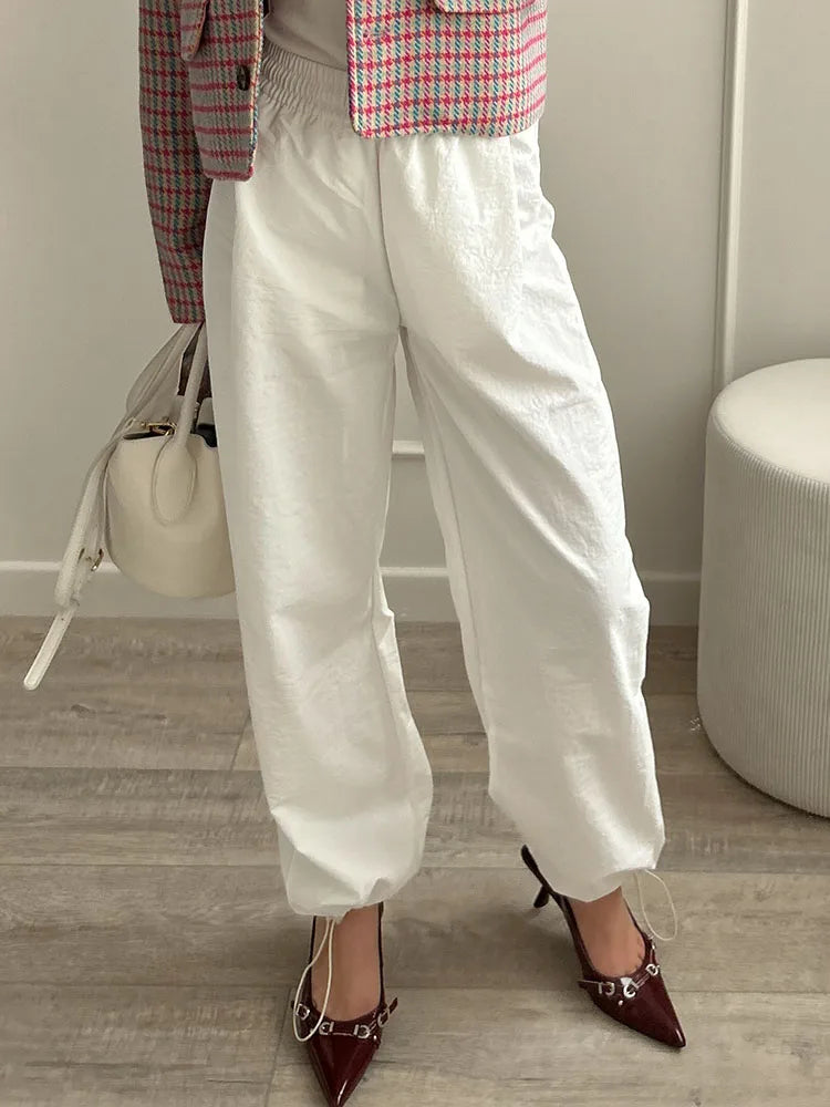 ChicEase High Waist Wide Leg Joggers