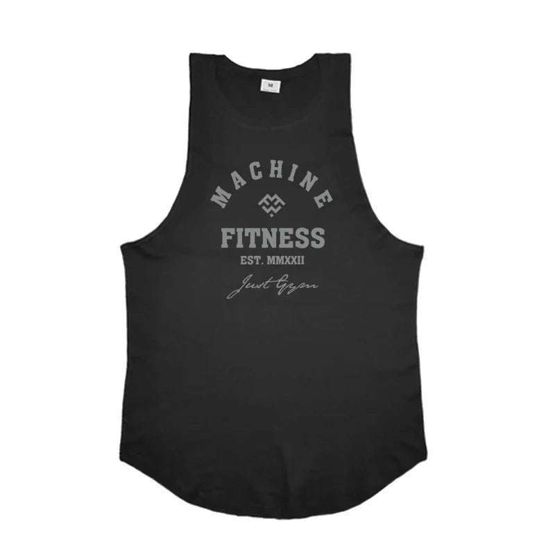 FlexFit Muscle Tank: Men's Cotton Workout Vest