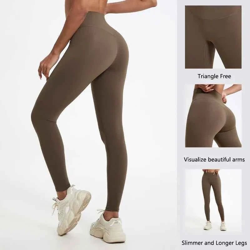Hearuisavy High Waist Quick-Dry Yoga Leggings