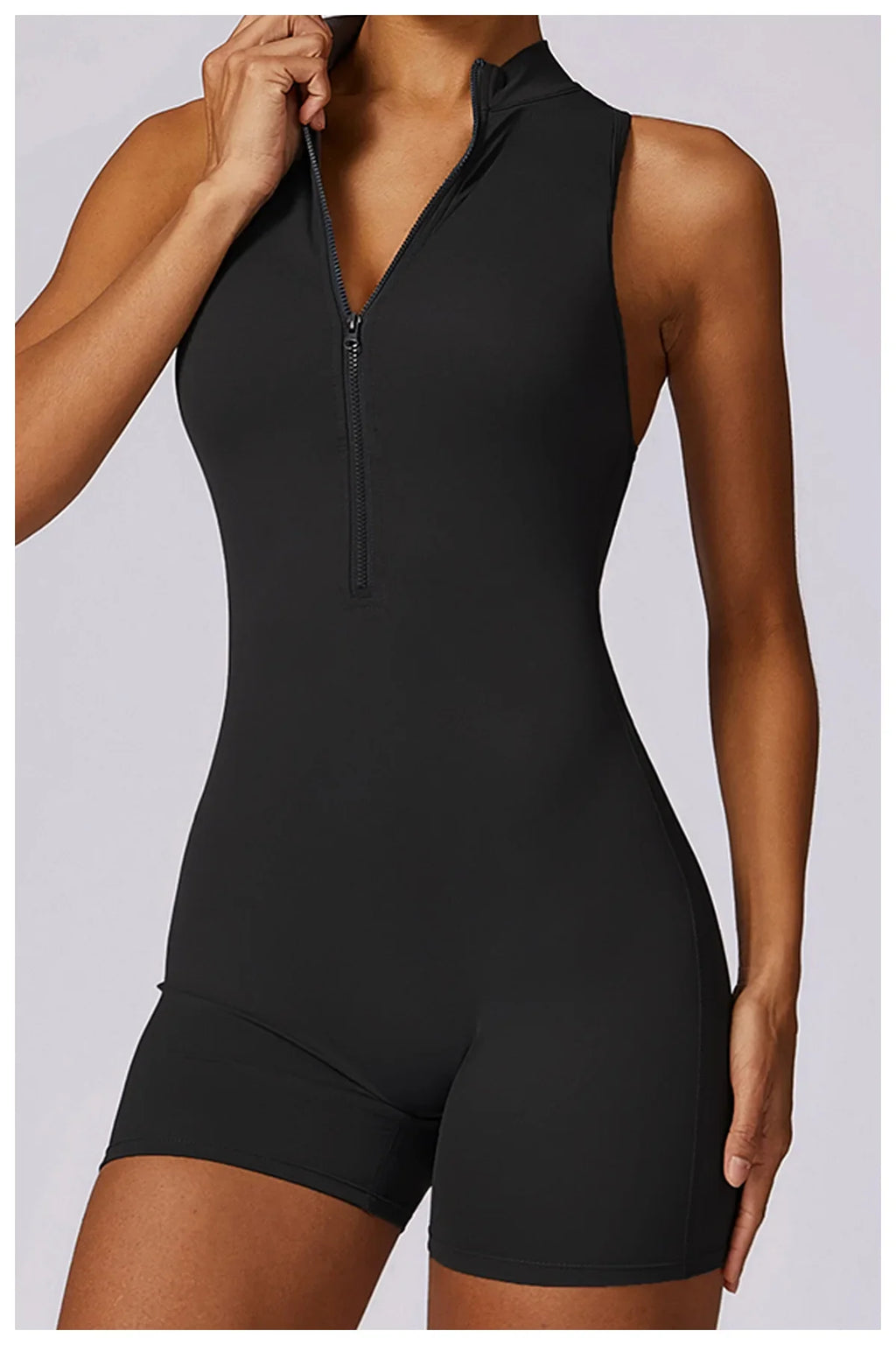 Women Jumpsuit Sleeveless Slim Activewear