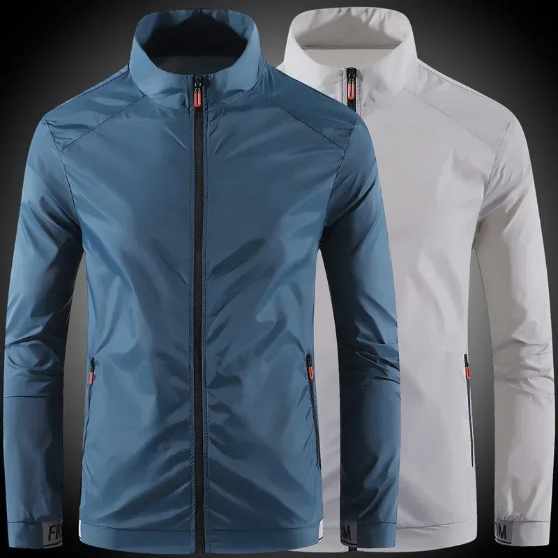 Men Sunscreen Jacket – Breathable Waterproof Sports Protection