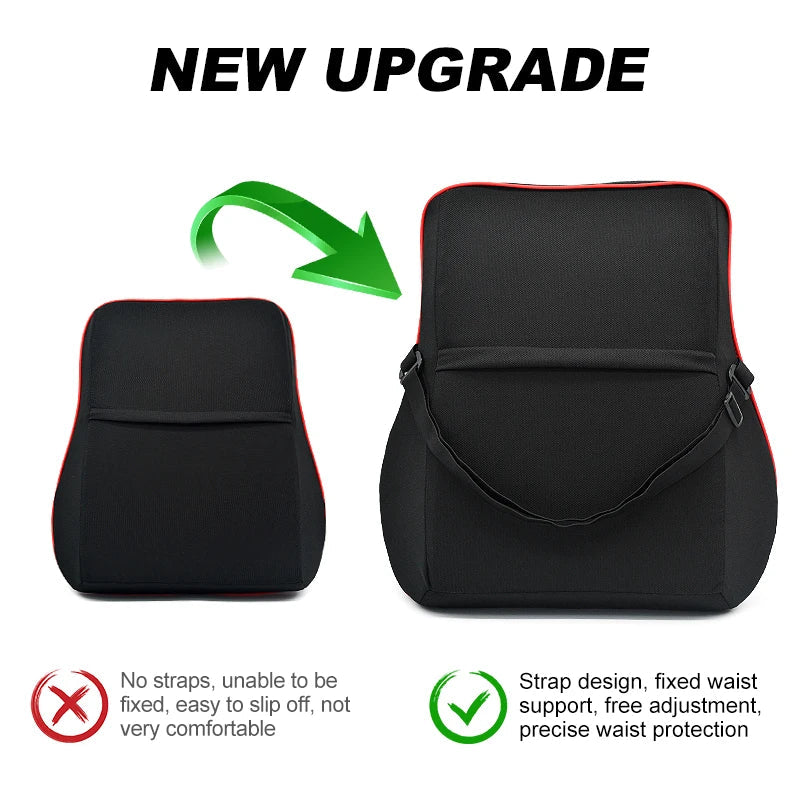 Memory Foam Car Neck and Back Pillow