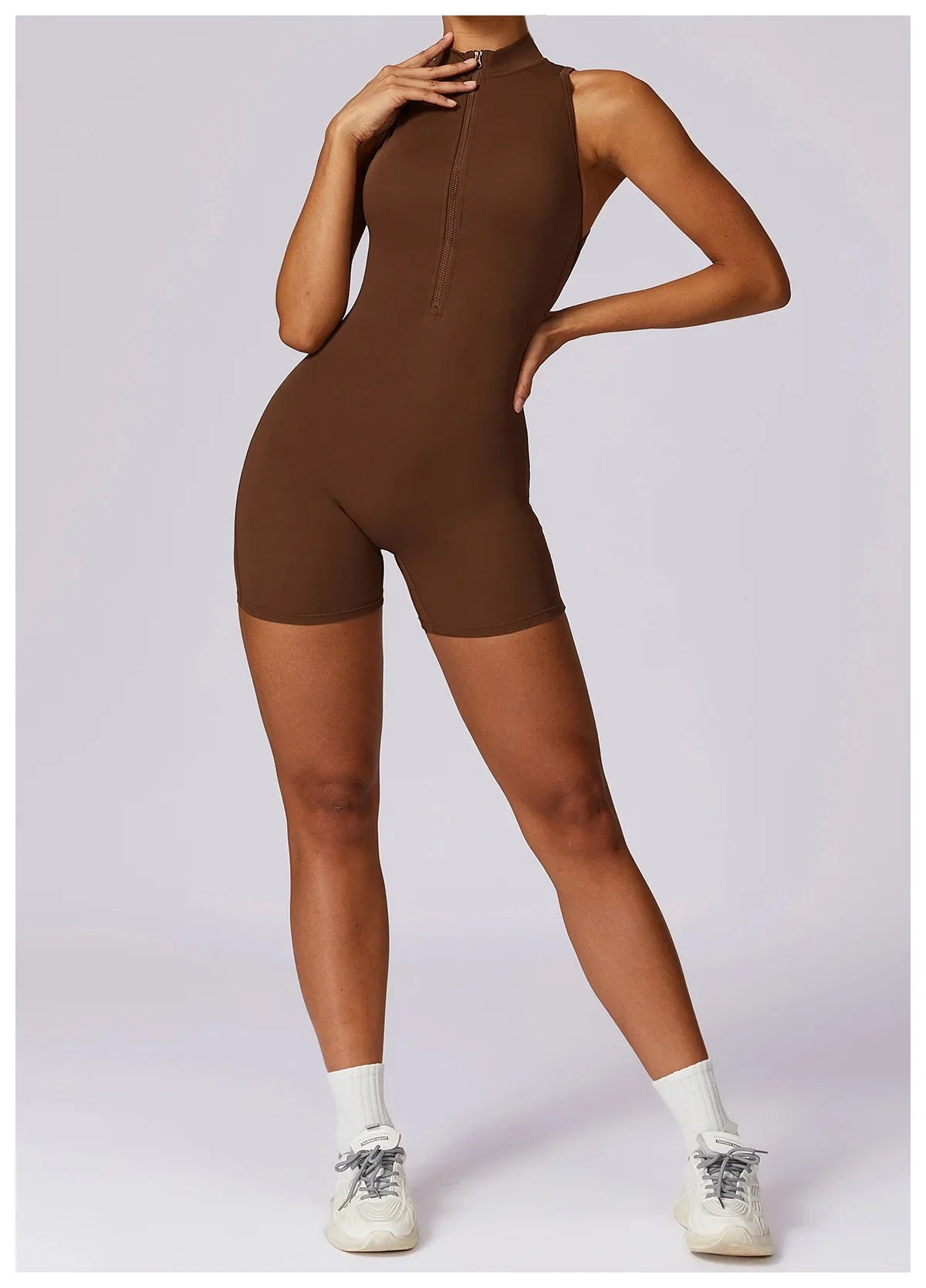 Women Jumpsuit Sleeveless Slim Activewear