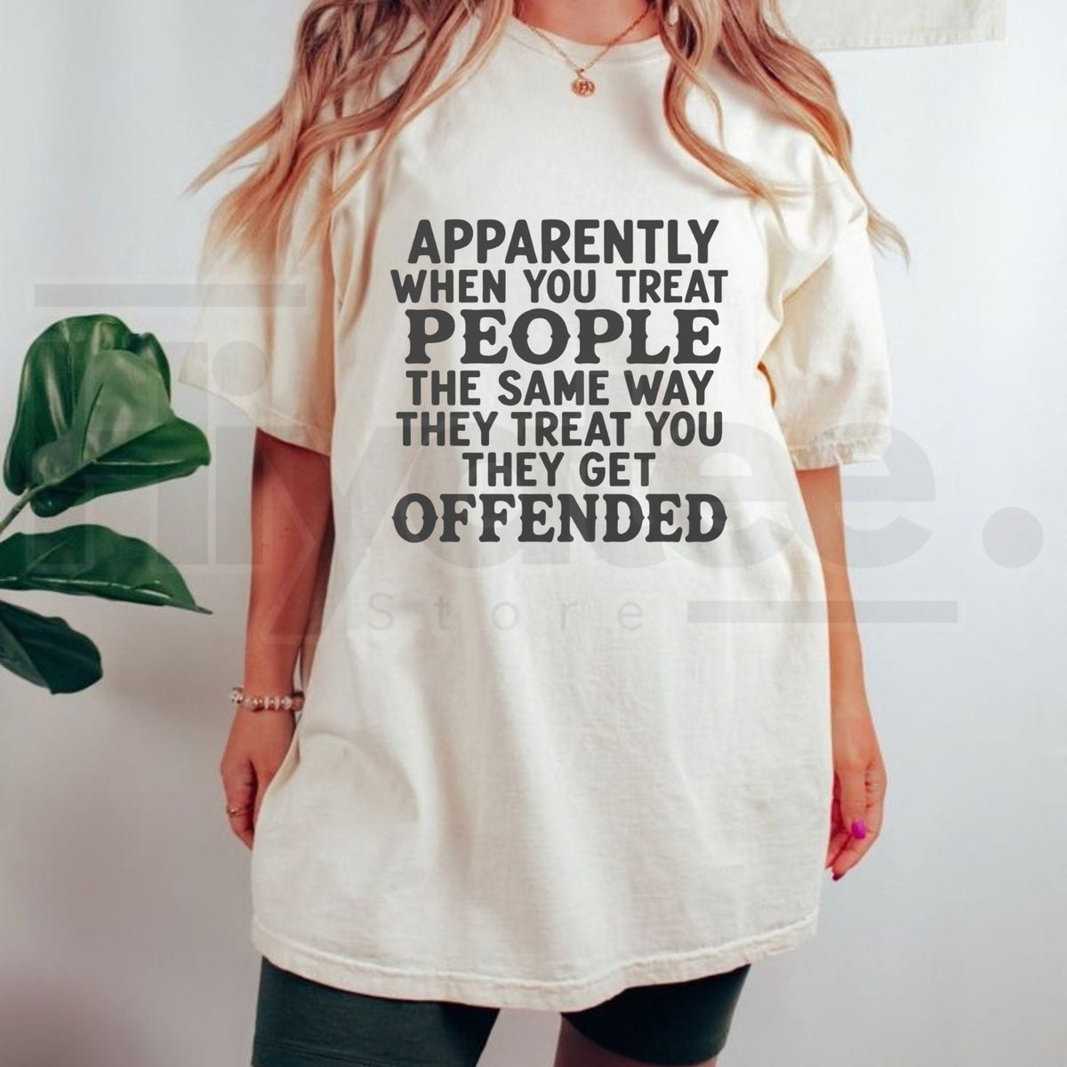 Sarcastic Style Humorous Slogan T-Shirt – Bold Text Casual Streetwear Graphic Tee