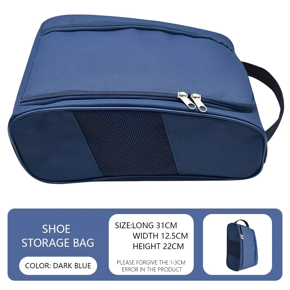 Golf Shoe Bag – Breathable Storage Bag, 5 Colors
