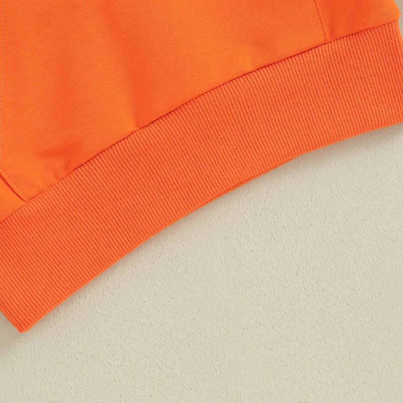 Kids Solid Color Hoodie | Long Sleeve Pullover for Toddlers