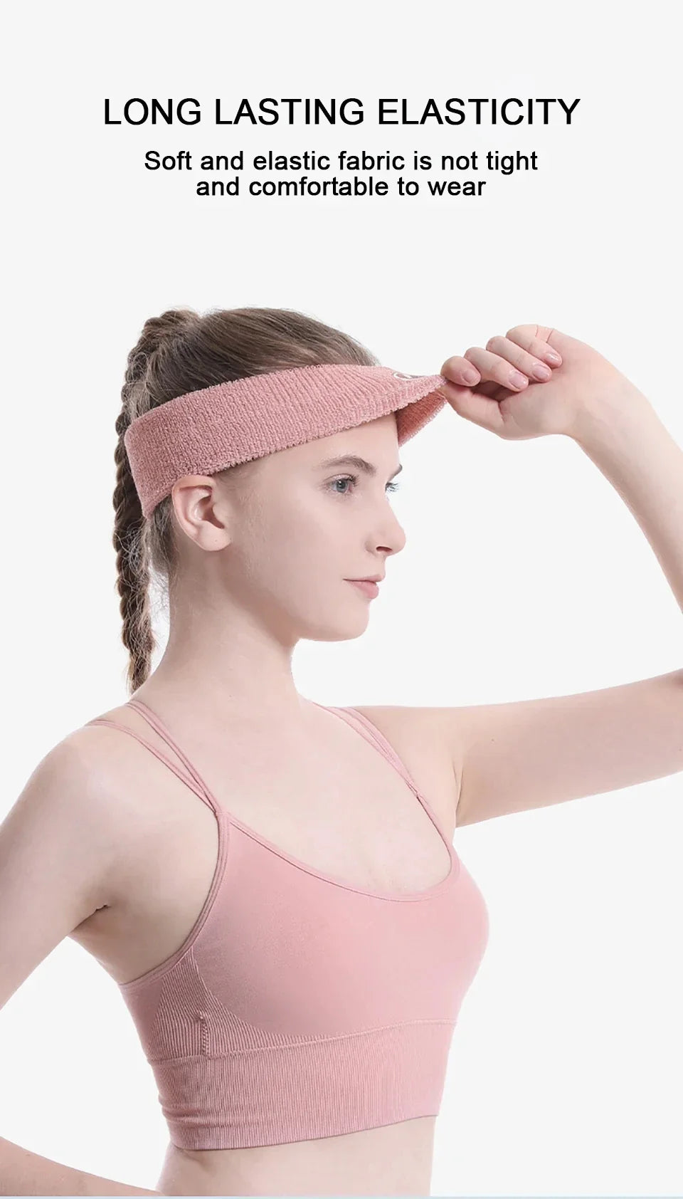 GOBYGO Exercise Headband Wristband Set