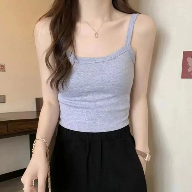Women Crop Top – Sexy Sleeveless Camisole Vest Tube Top Lingerie