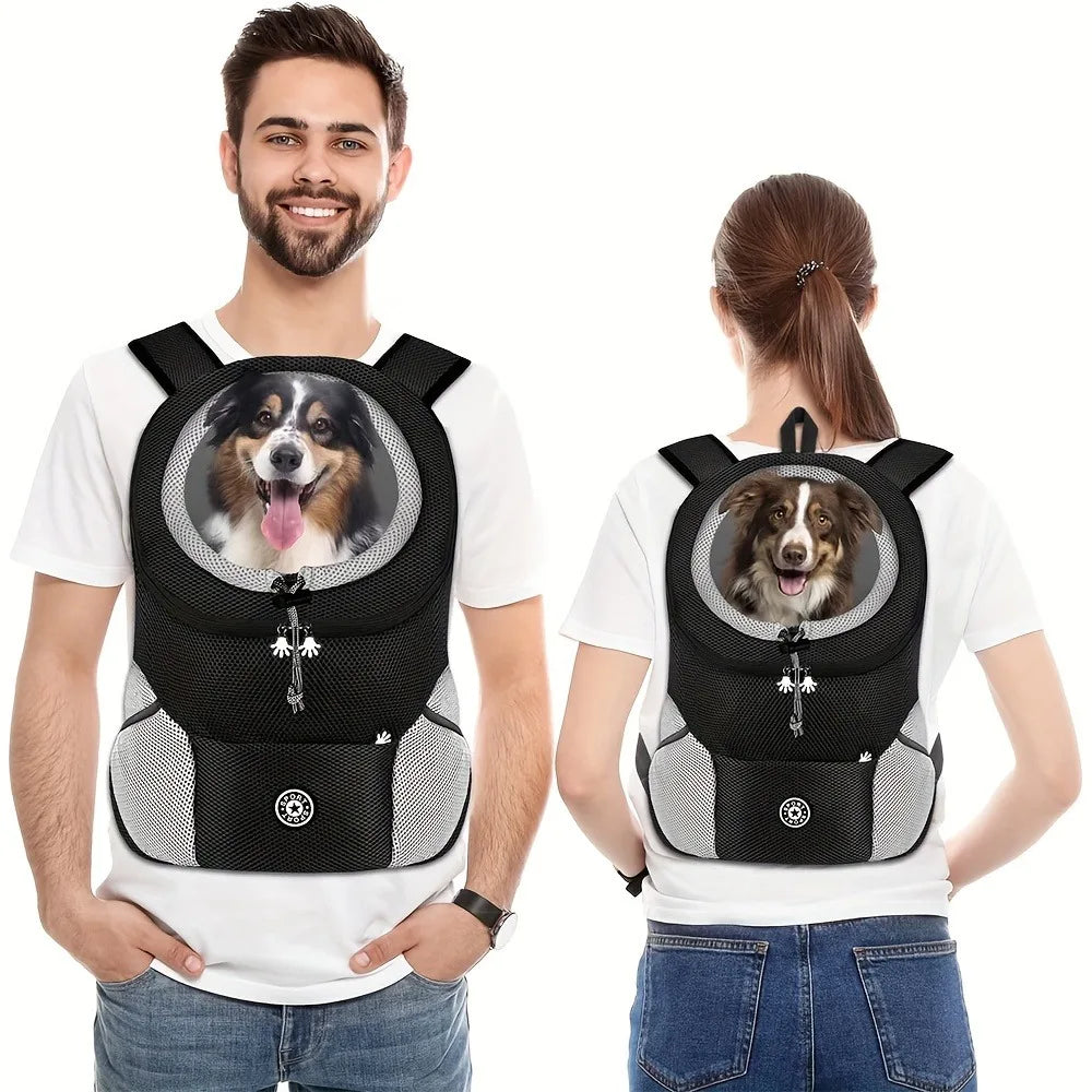 Pawsome Adventure Pack: Cozy Carrier for Outdoor Fun