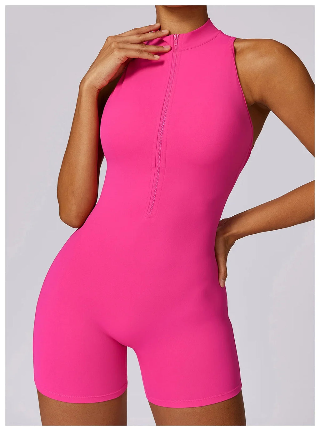 Women Jumpsuit Sleeveless Slim Activewear