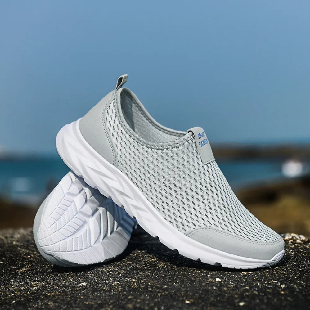 Mesh Casual Loafer Sneakers – Non-Slip Outdoor Design