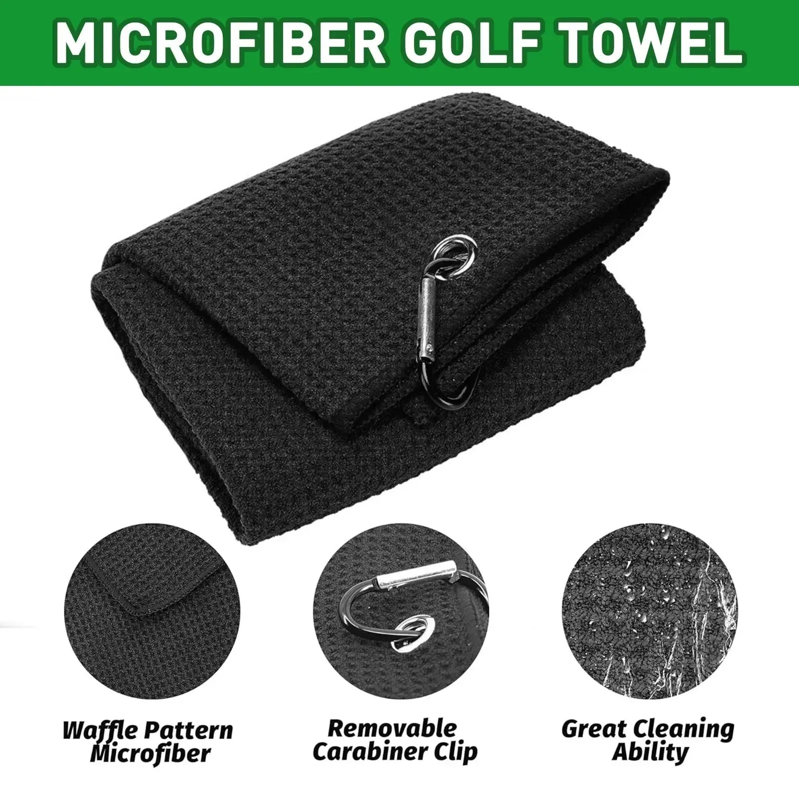 Golf Club Brush & Towel Cleaning Kit