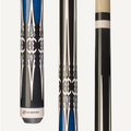 Players Black and Blue Wrapless Cue 20oz
