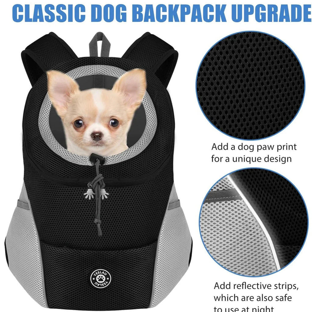 Pawsome Adventure Pack: Cozy Carrier for Outdoor Fun