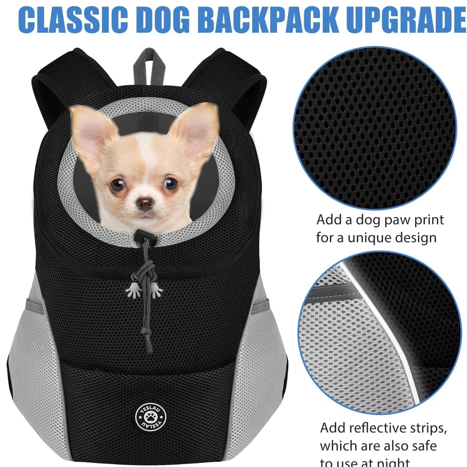 Pawsome Adventure Pack: Cozy Carrier for Outdoor Fun