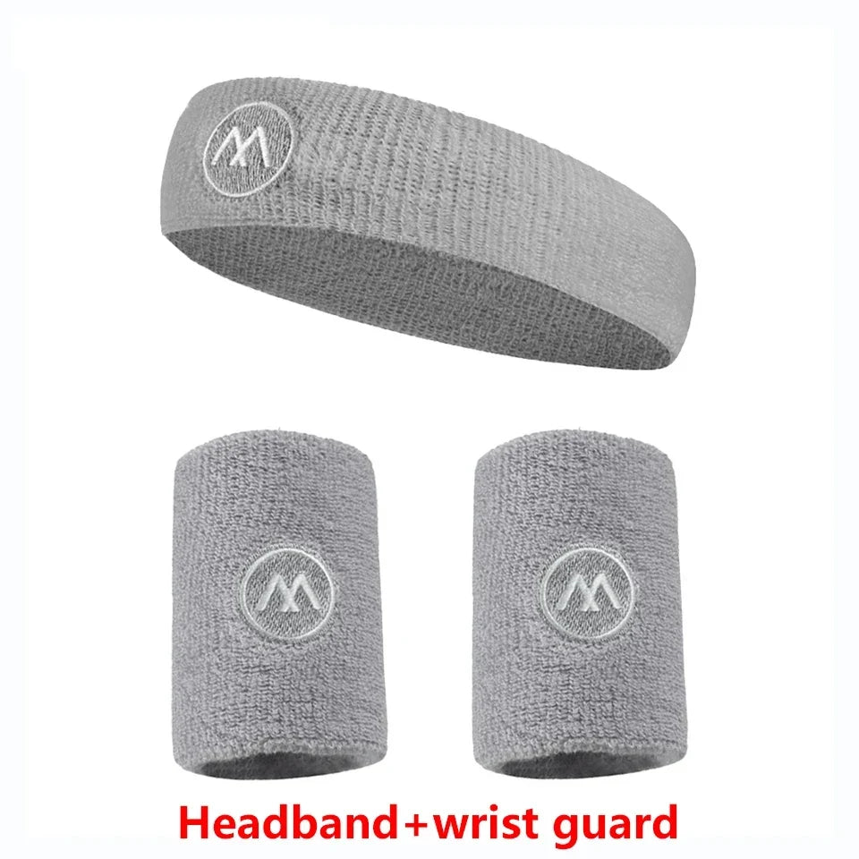GOBYGO Exercise Headband Wristband Set