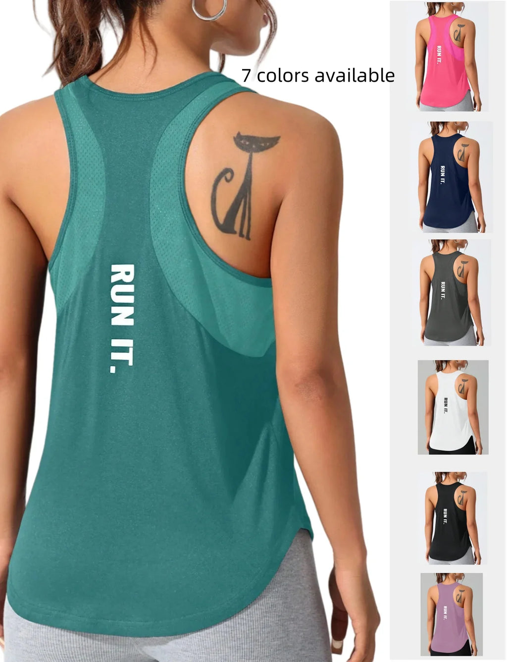 AirFlow Active Top: Stylish Quick-Dry Sportswear