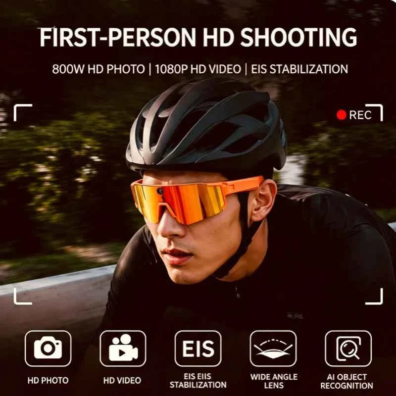 M95 AI Camera Sports Sunglasses with HD Video