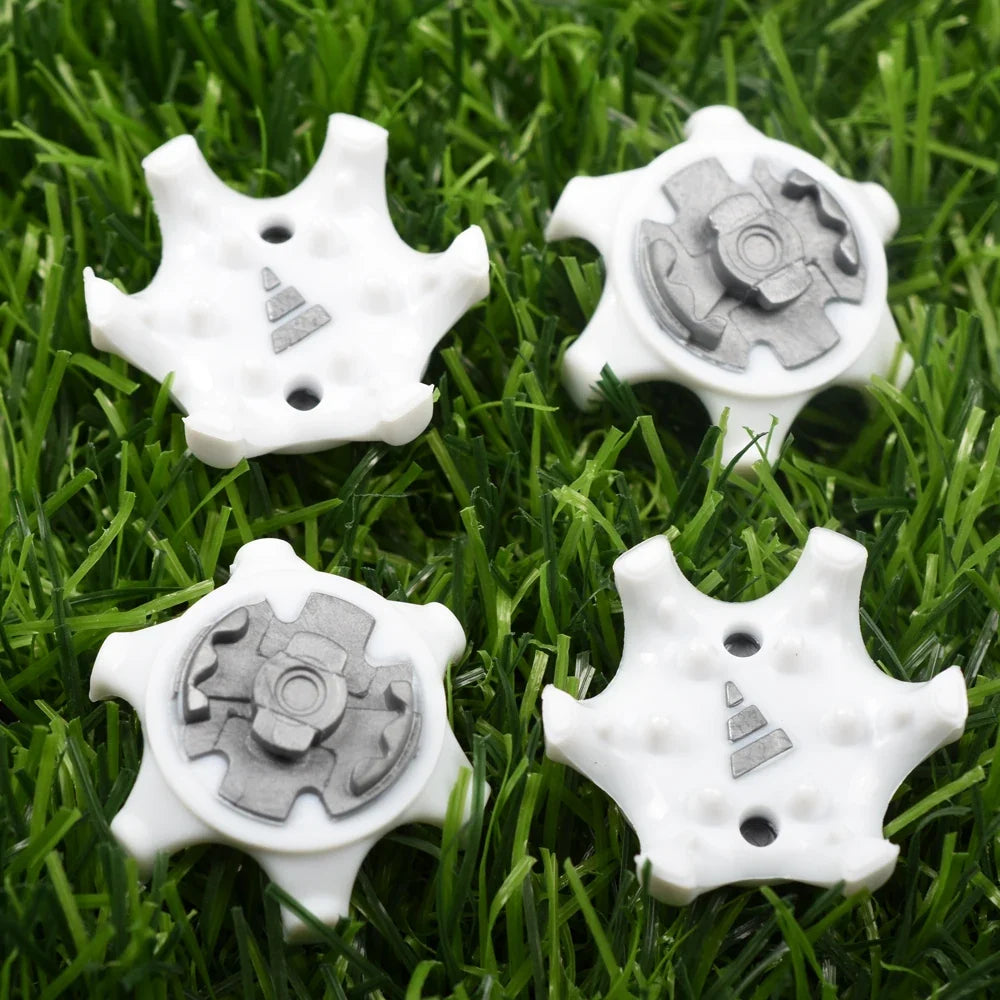 Golf Shoe Spikes – 14-Piece Quick-Twist Replacement Set