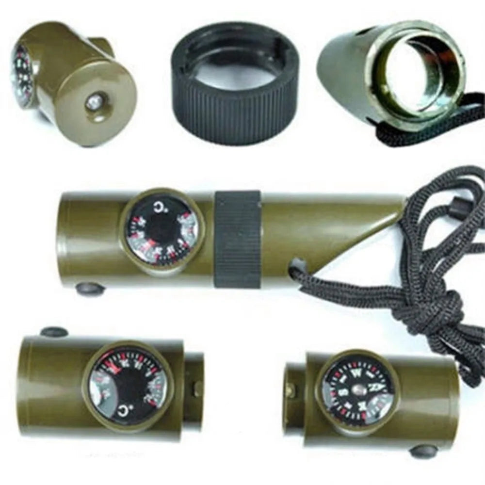 7 in 1 Jungle Survival Whistle