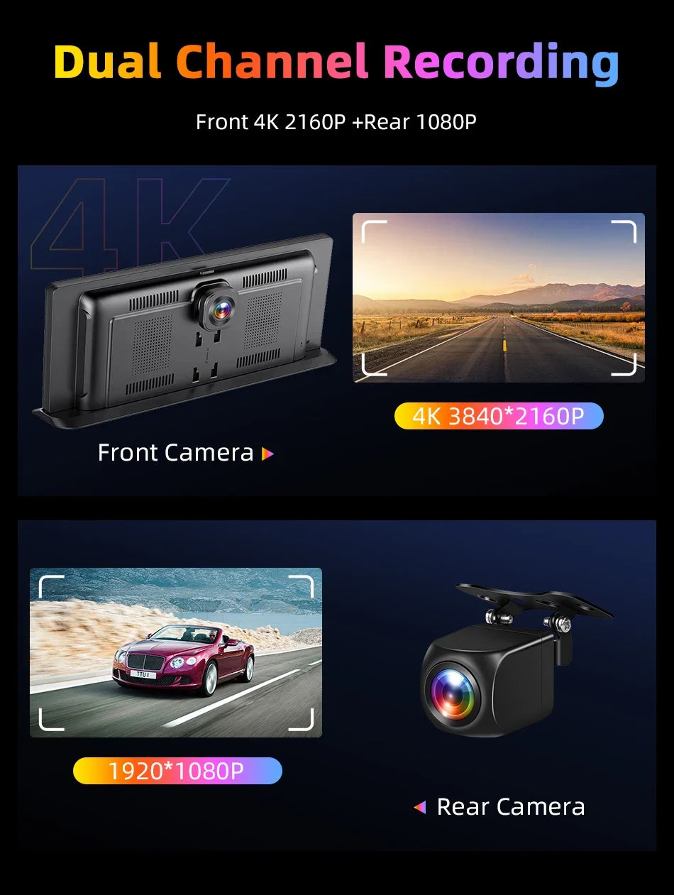 Vtopek Carplay Screen for Car, 11.3" HD Portable