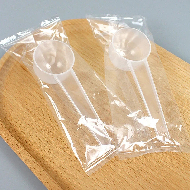 Multifunction Measuring Spoon Set | 4 Pieces Plastic Kitchen Scoops for Coffee and Baking