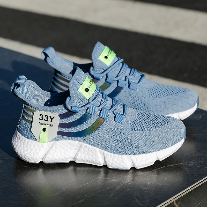 Men's Vulcanized Sneakers - Breathable Summer Shoes