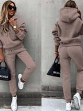 Women’s Casual Hooded Tracksuit 2 Piece Set