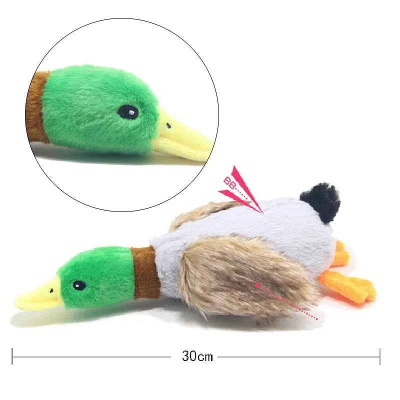 Durable Squeaky Duck Dog Toy