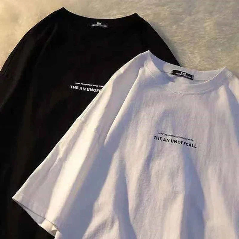 men's summer letter print t-shirt New Summer
