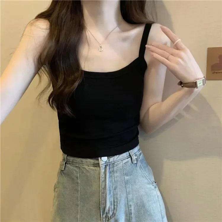Women Crop Top – Sexy Sleeveless Camisole Vest Tube Top Lingerie