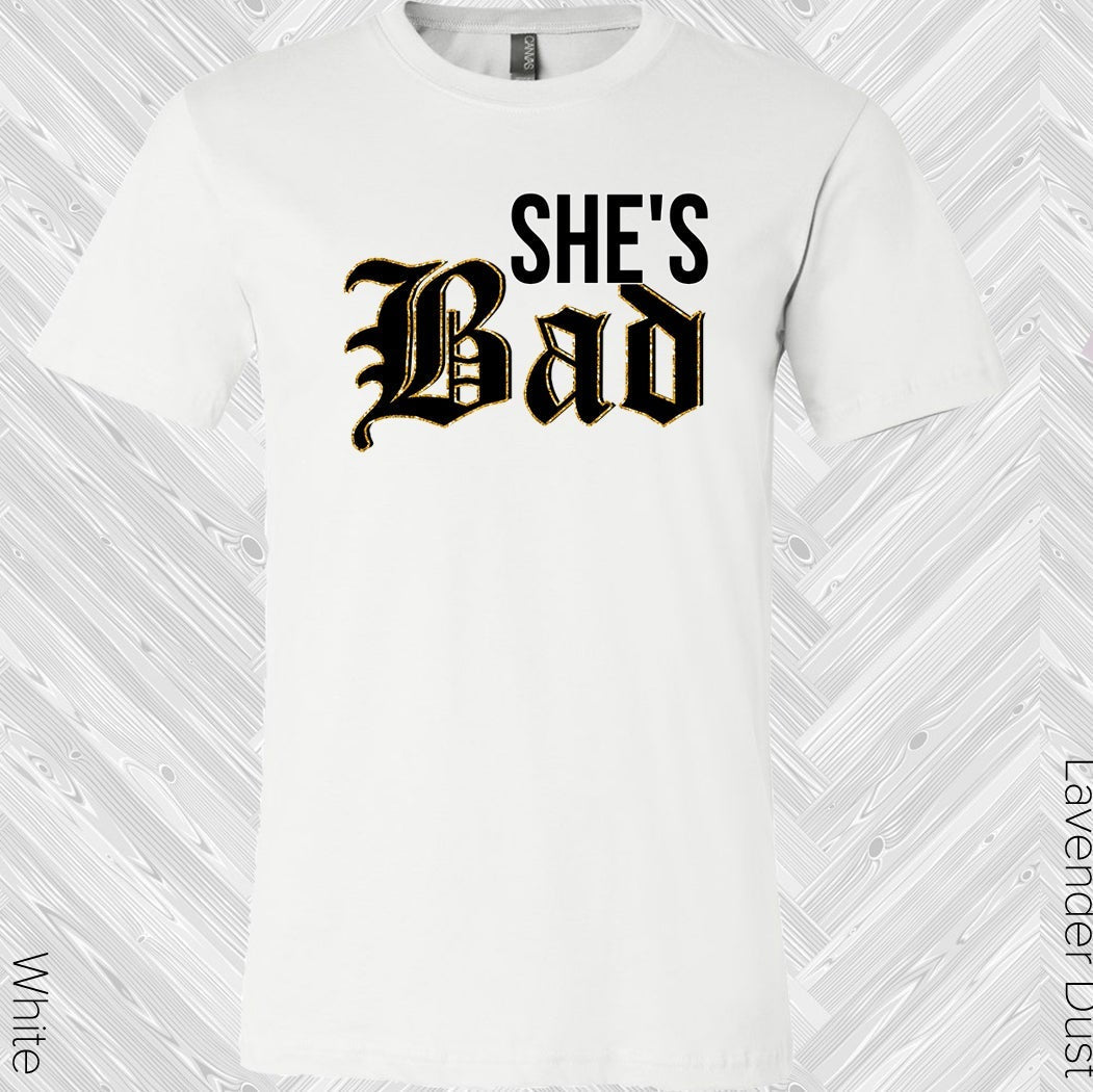 She's Bad Best Friend Graphic Tee