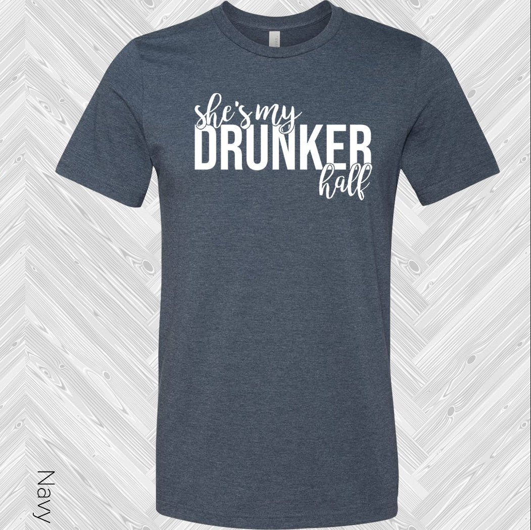 She's My Drunker Half Best Friend Graphic Tee