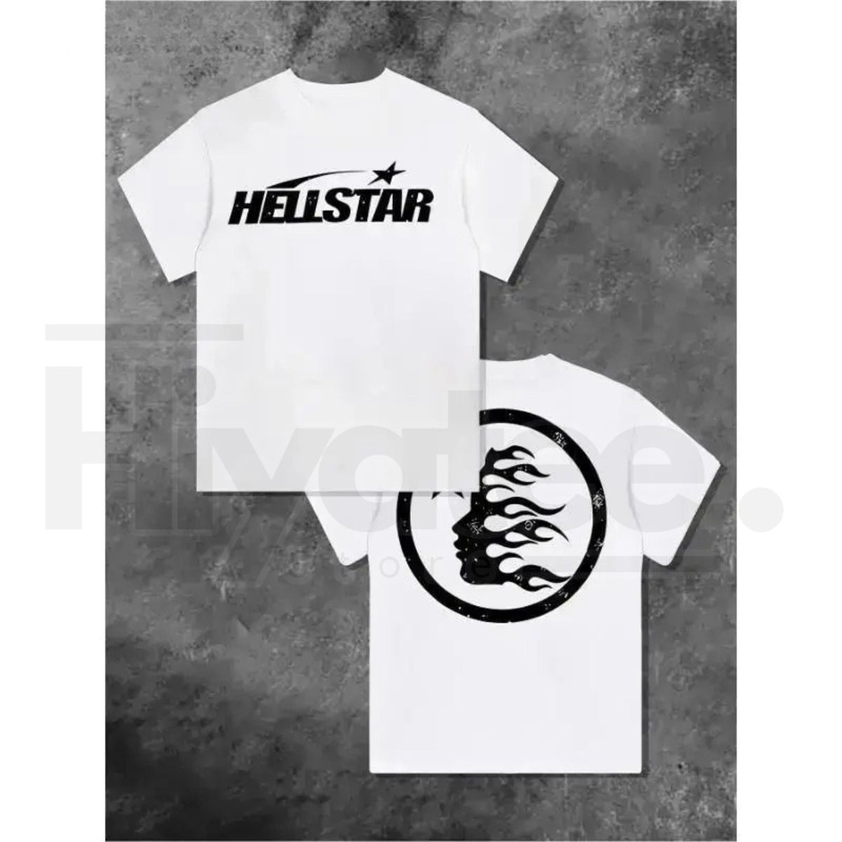 "Star Power" Double-Sided Graphic – Urban Streetwear Cotton Top