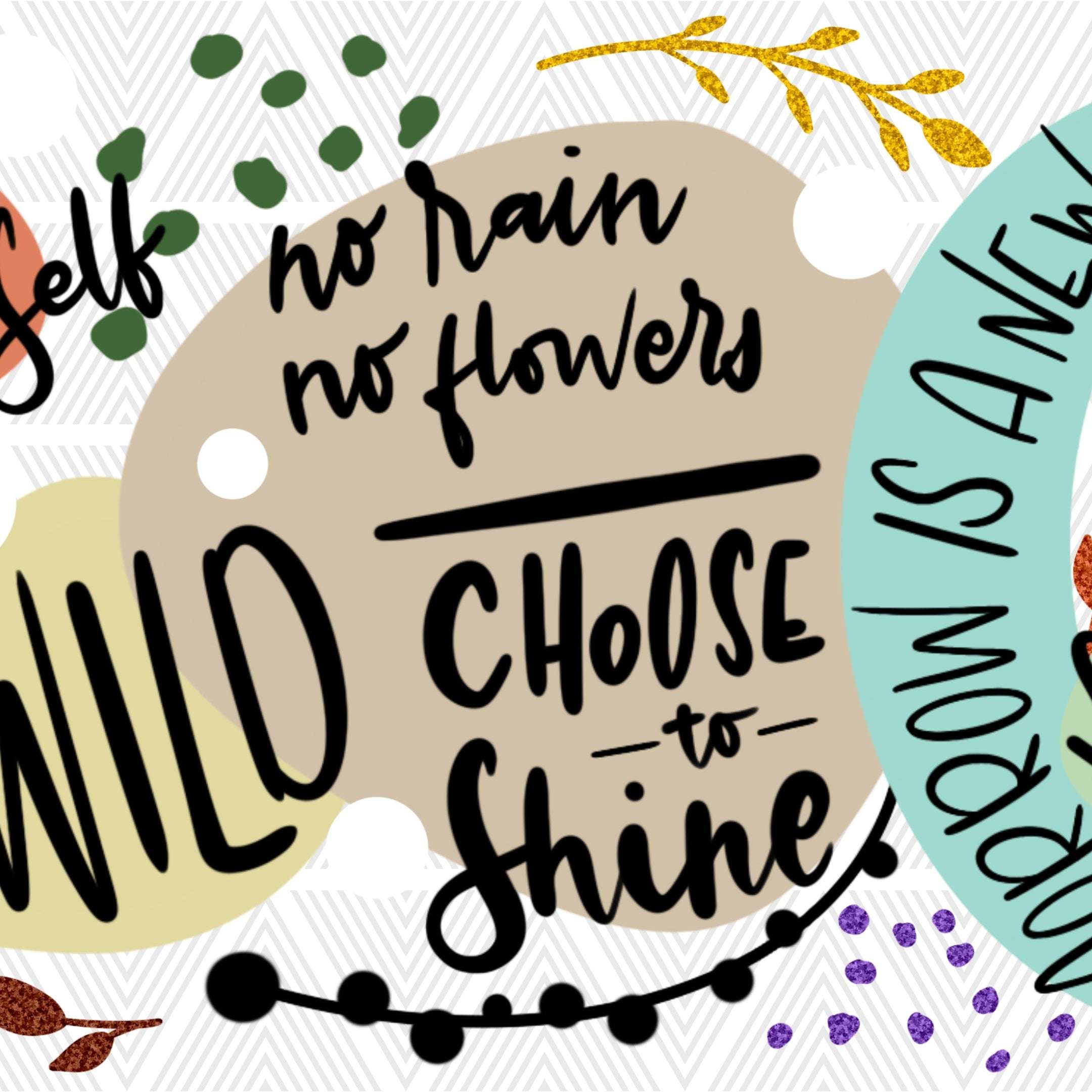 Stay Wild Glass Cup