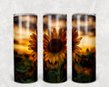 Sunflower 20 oz Skinny Tumbler
