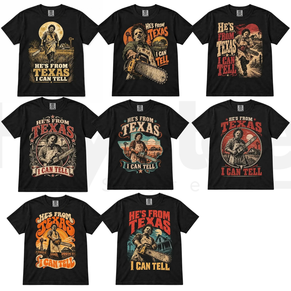 Texas Chainsaw Horror Vintage Graphic Tee