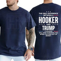 "The Only Difference" – Funny Sarcastic Political Liberal Top