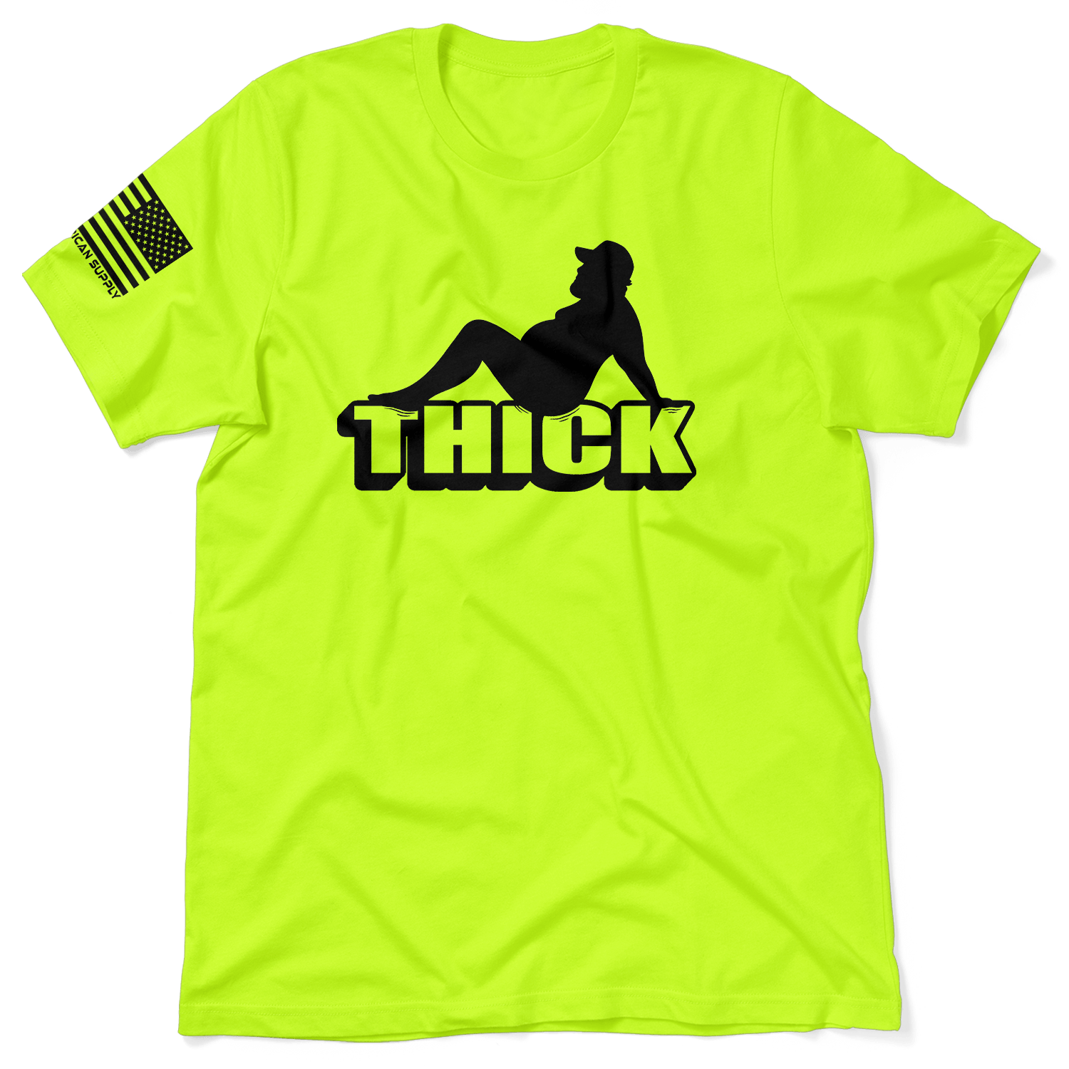Thick - Safety Yellow T-Shirt