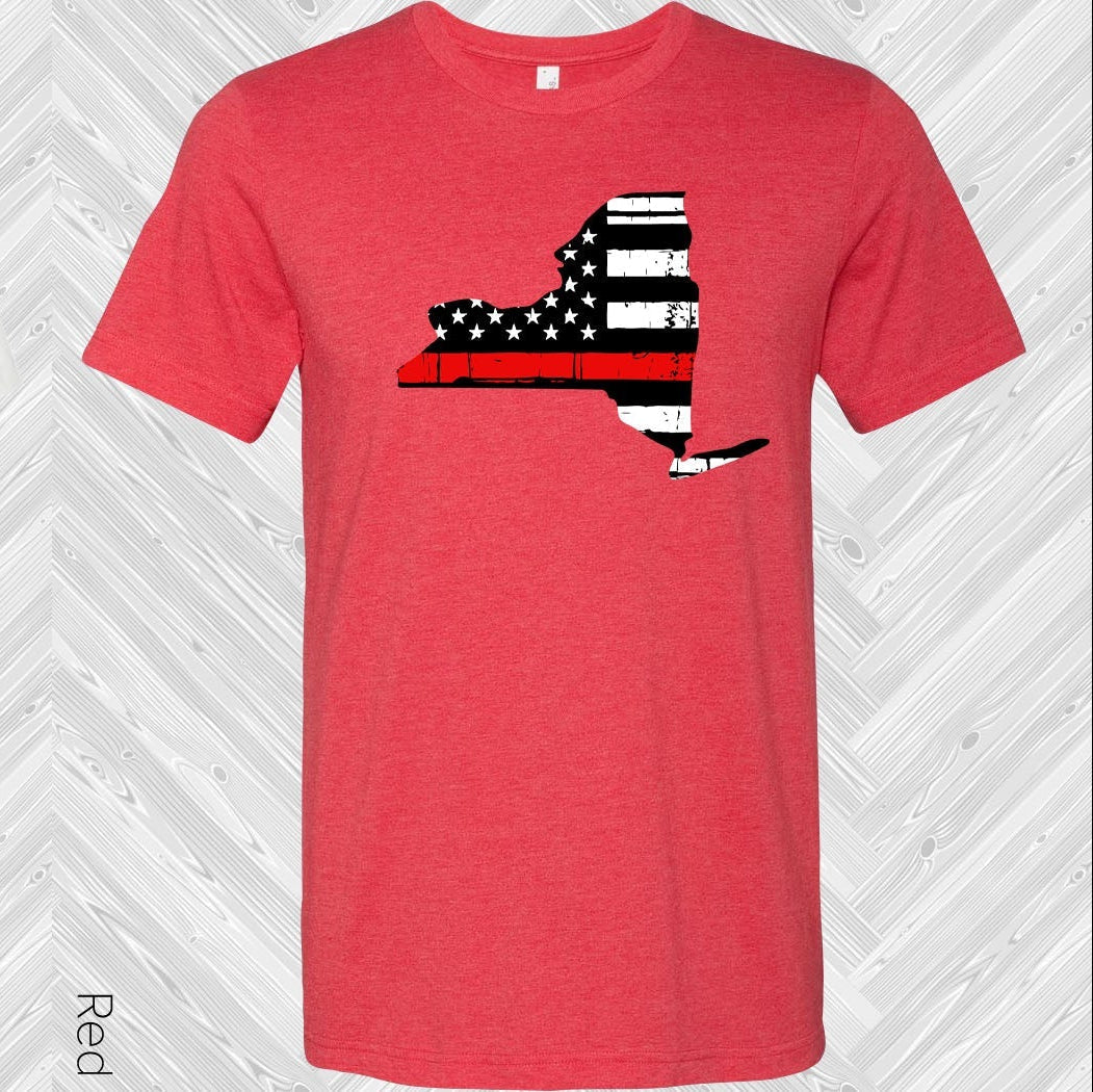 Thin Red Line NY Graphic Tee