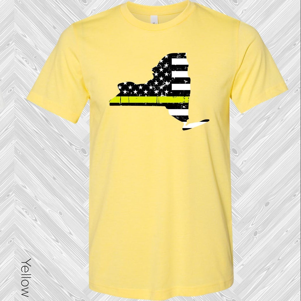 Thin Yellow Line NY Graphic Tee