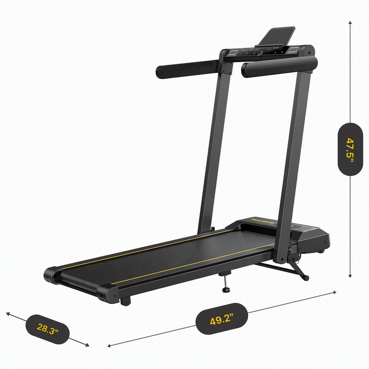 Toputure TP5 Foldable Treadmill with 12% Incline